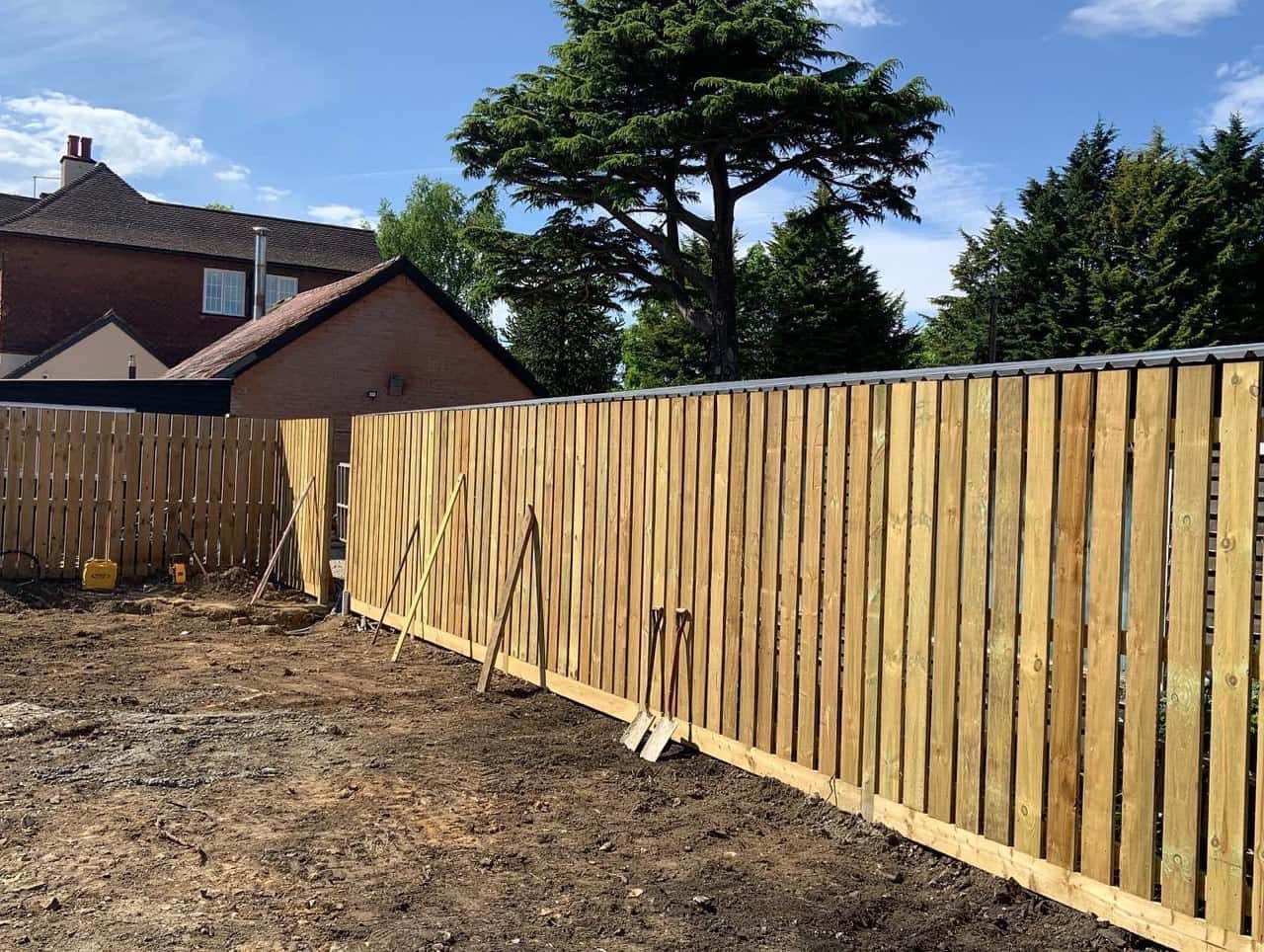 This is a photo of Bespoke custom fencing installed by Fast Fix Fencing Sutton